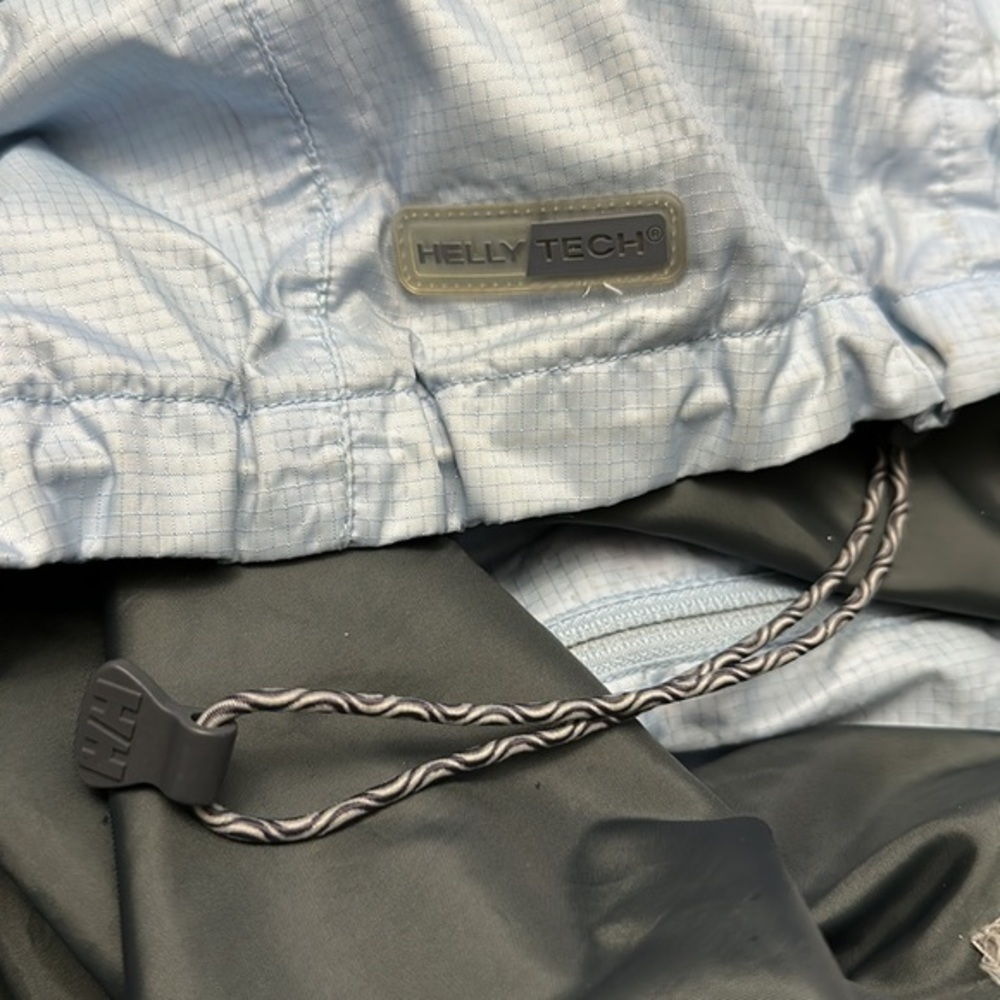 Helly Hansen Helly Tech Light Blue Shell Jacket S… - image 4